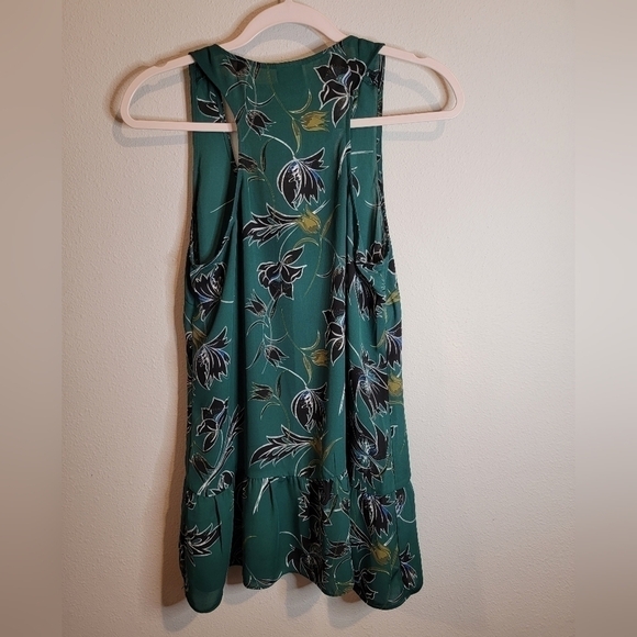 CAbi Zoe Floral Sleeveless Peplum size small - Picture 6 of 7